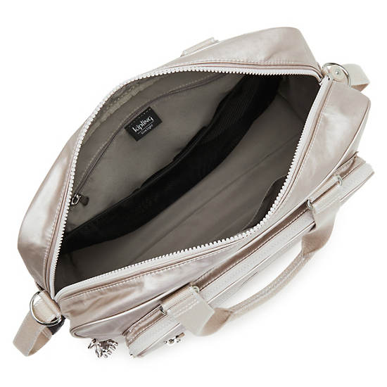 Kipling Alanna Metallic Diaper Bag Tassen Beige | BE 1242RV